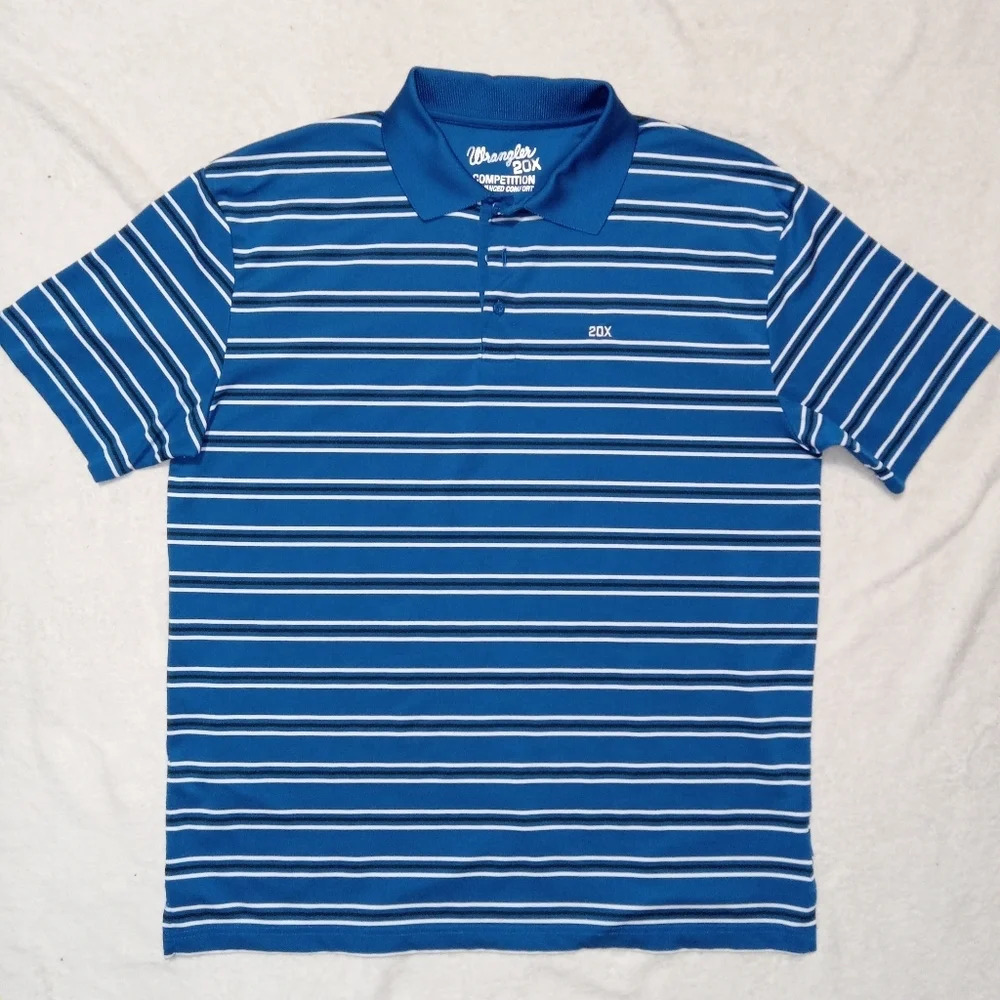 Wrangler 20X Competition Advanced Comfort Shortsleeve Polo size L